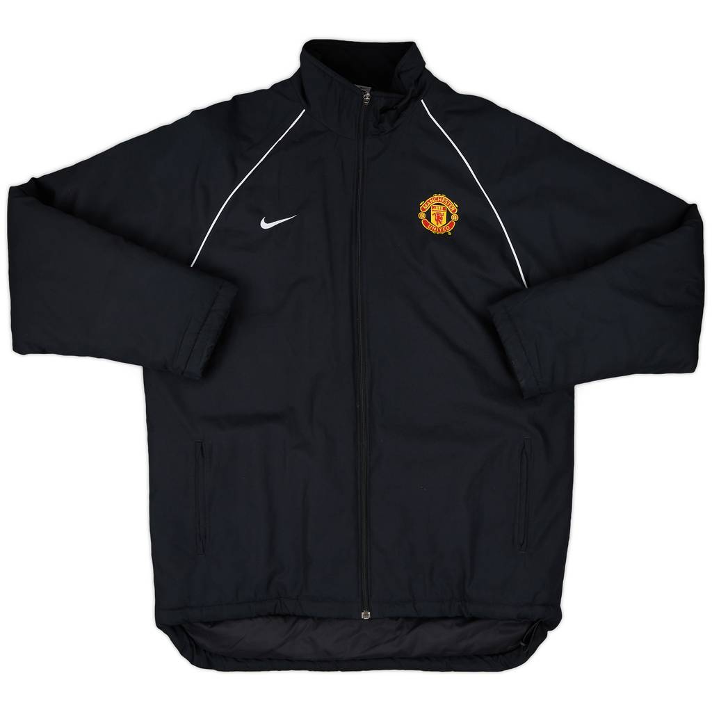 2004-05 Manchester United Nike Padded Bench Coat - 10/10 - (M)