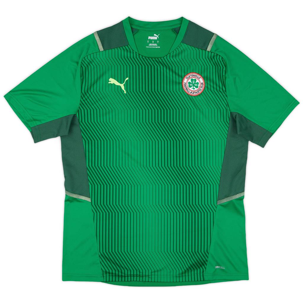 2020-21 Cliftonville Puma Training Shirt - 8/10 - (L)