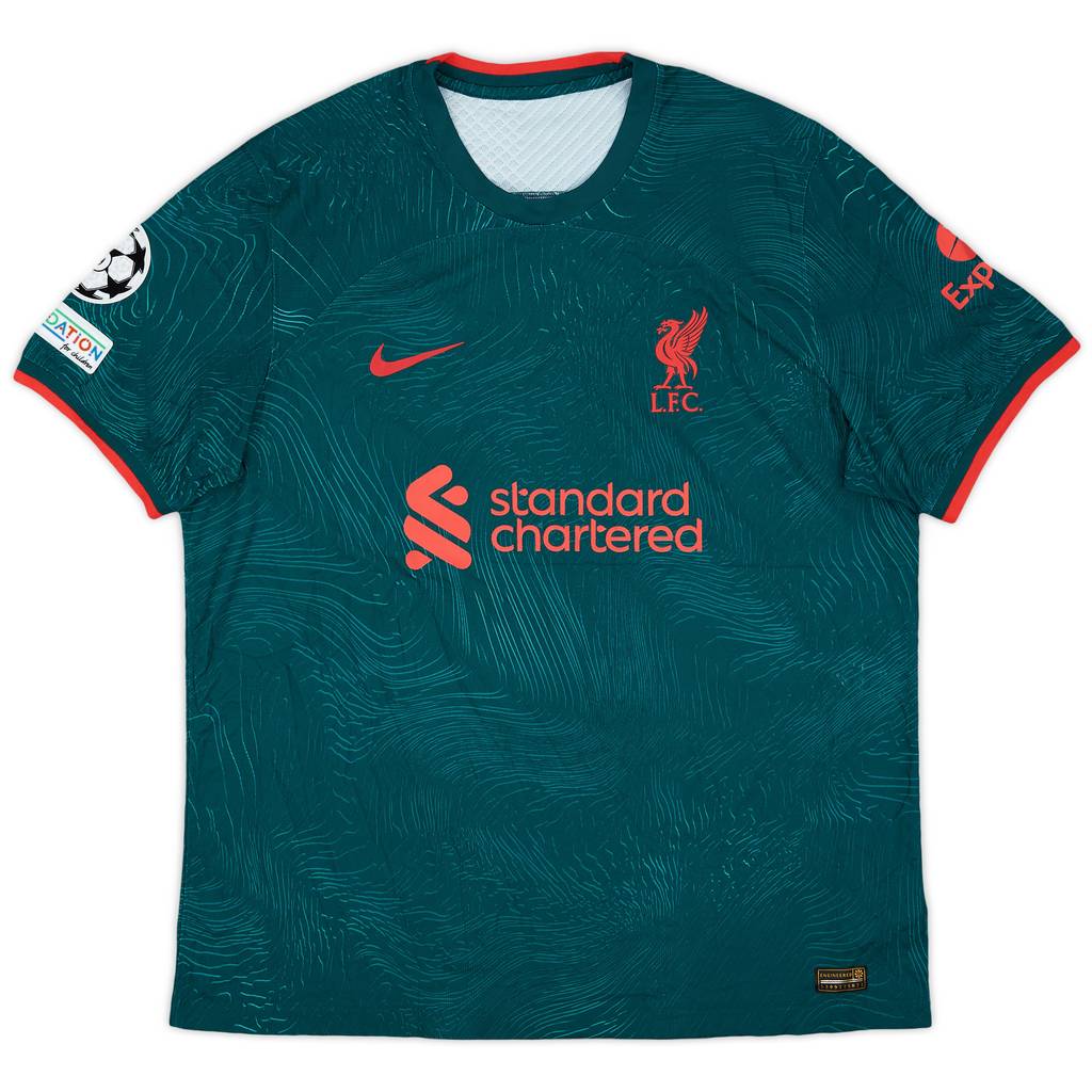 2022-23 Liverpool Authentic Third Shirt - 9/10 - (XL)