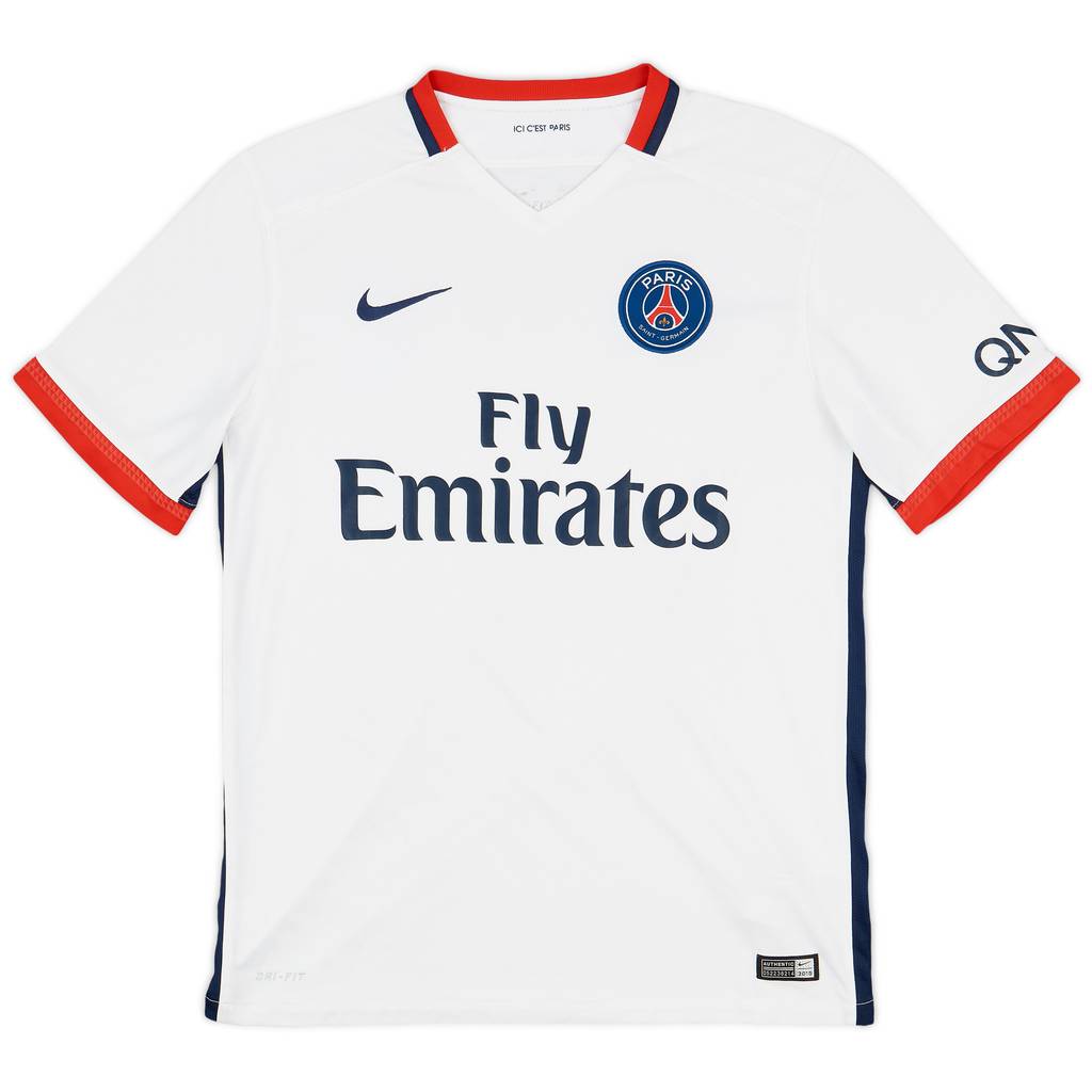 2015-16 Paris Saint-Germain Away Shirt - 8/10 - (M)
