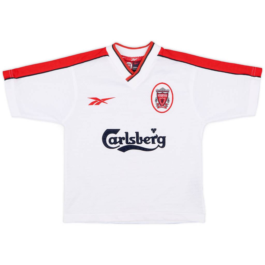 1998-99 Liverpool Away Shirt - 9/10 - (S.Boys)