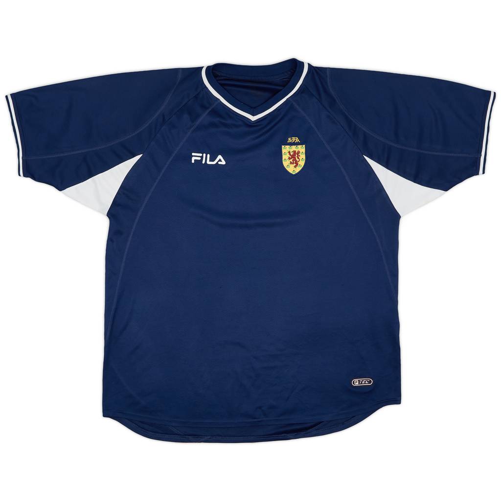 2000-02 Scotland Home Shirt - 8/10 - (XL)