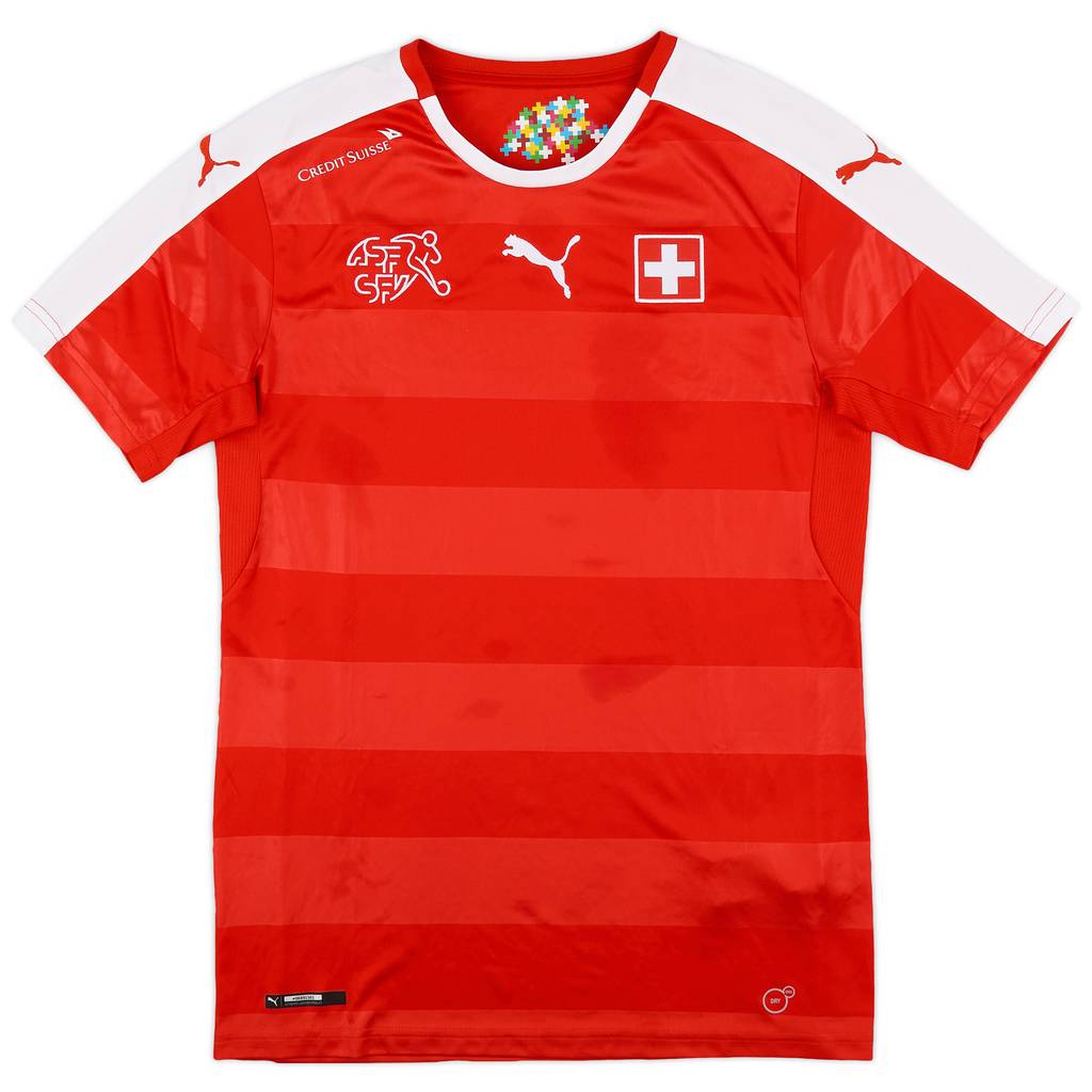2016-17 Switzerland Home Shirt - 7/10 - (S)