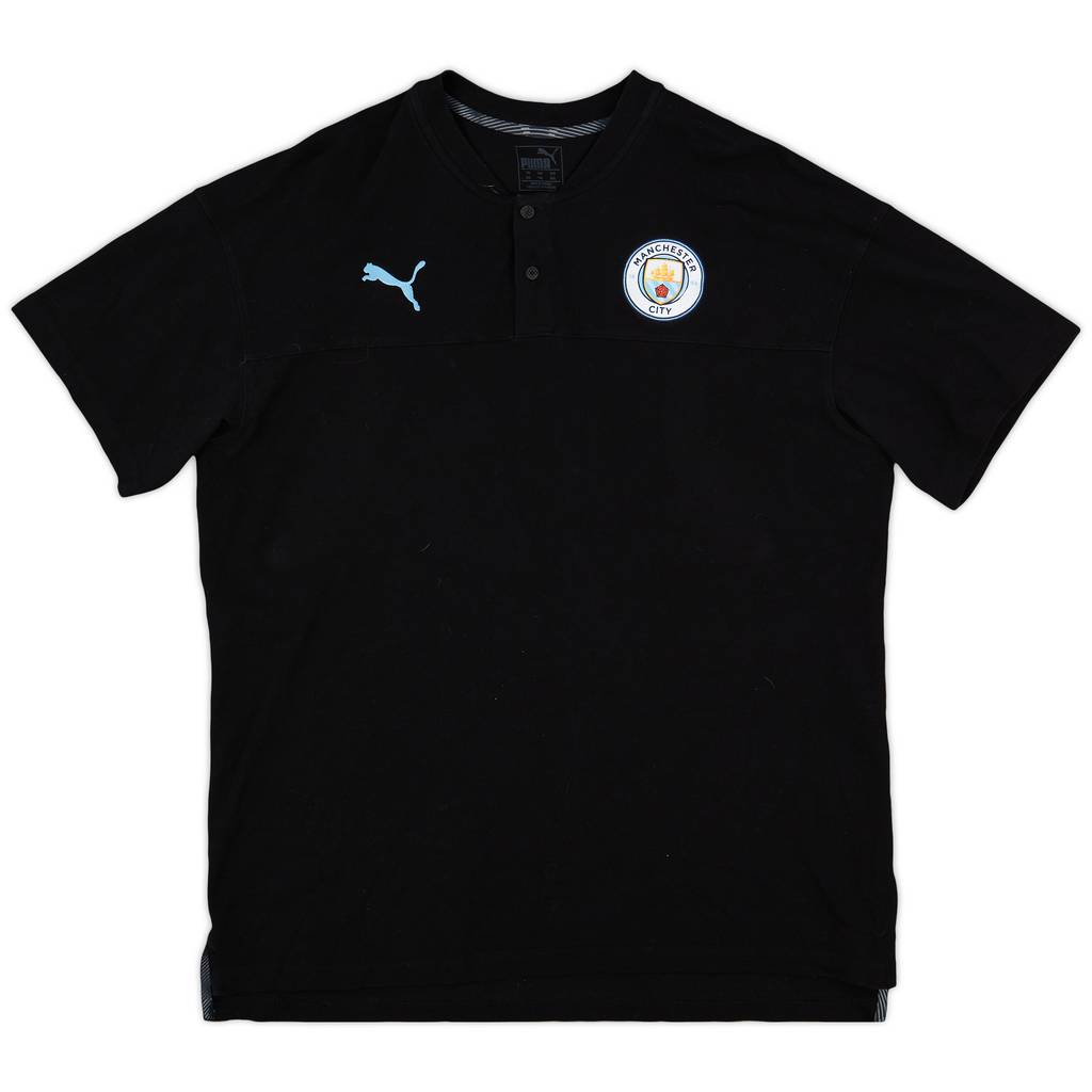 2019-20 Manchester City Puma Polo Shirt - 9/10 - (XXL)