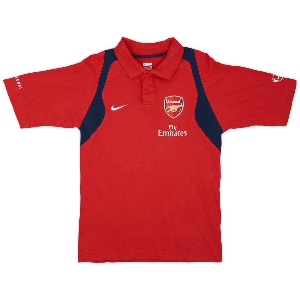 2007-08 Arsenal Nike Polo Shirt - 7/10 - (S)