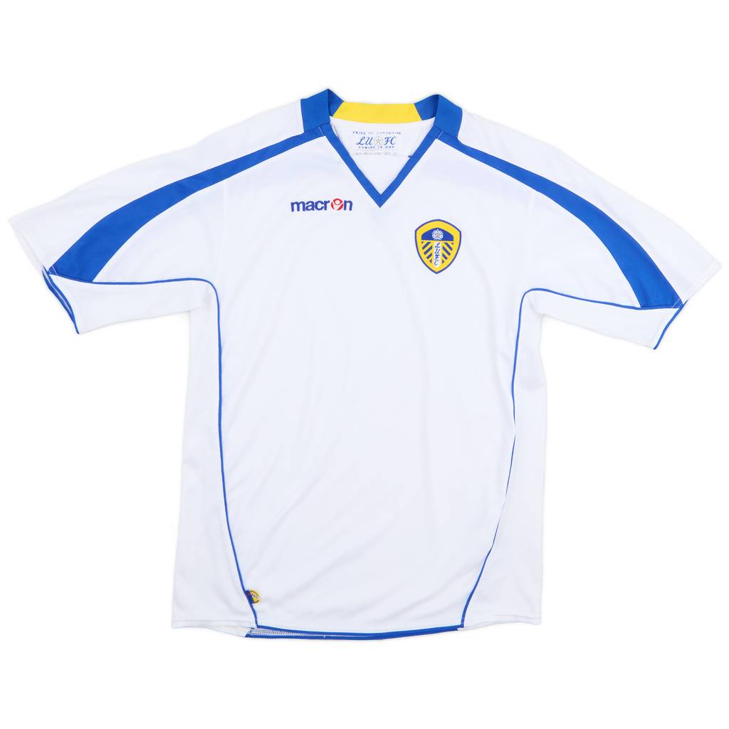 2008-09 Leeds United Home Shirt - 7/10 - (XL.Boys)