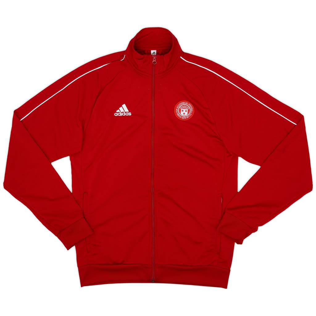 2019-20 Hamilton Academical adidas Track Jacket - 8/10 - (M)