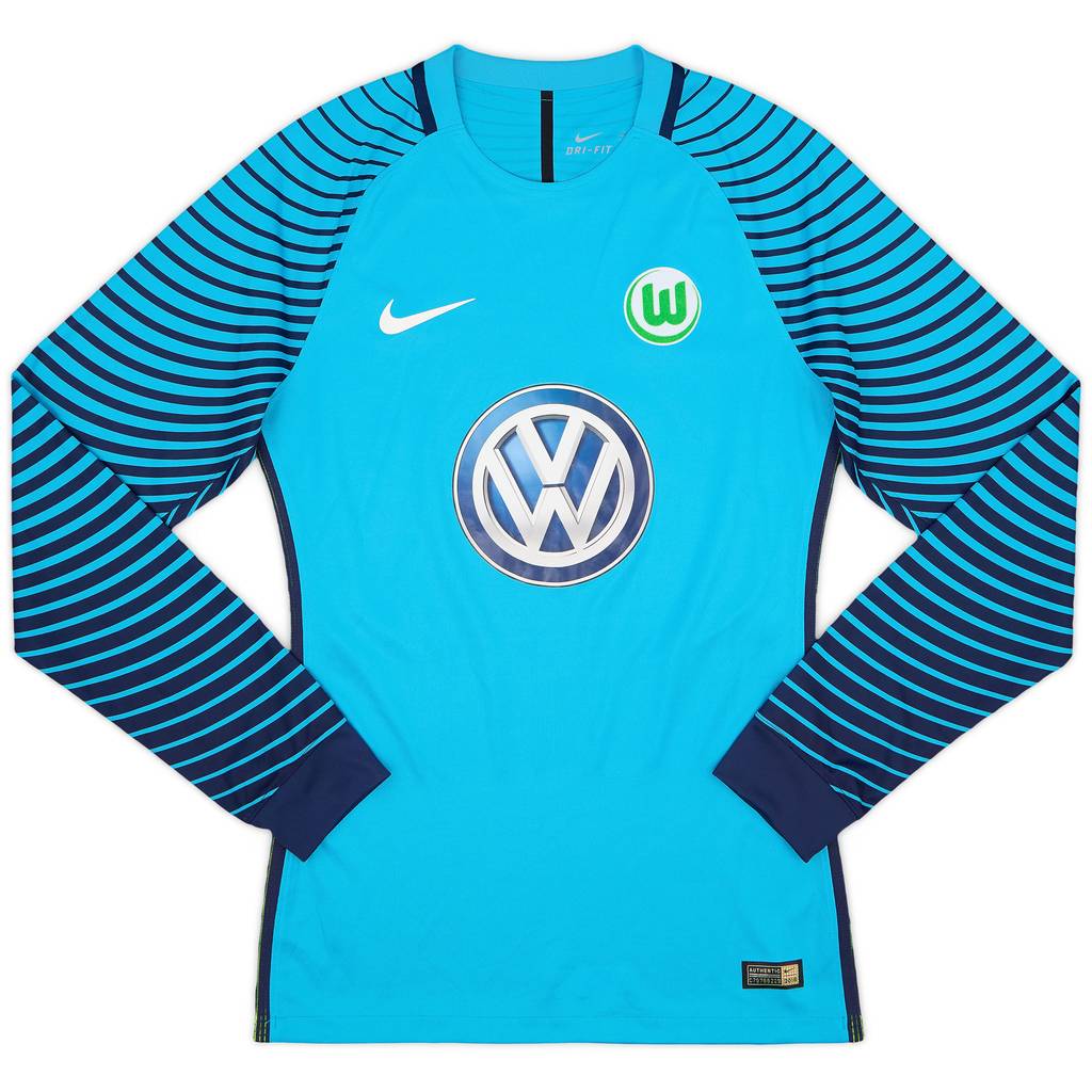 2016-17 Wolfsburg Player Issue GK Shirt - 8/10 - (S)