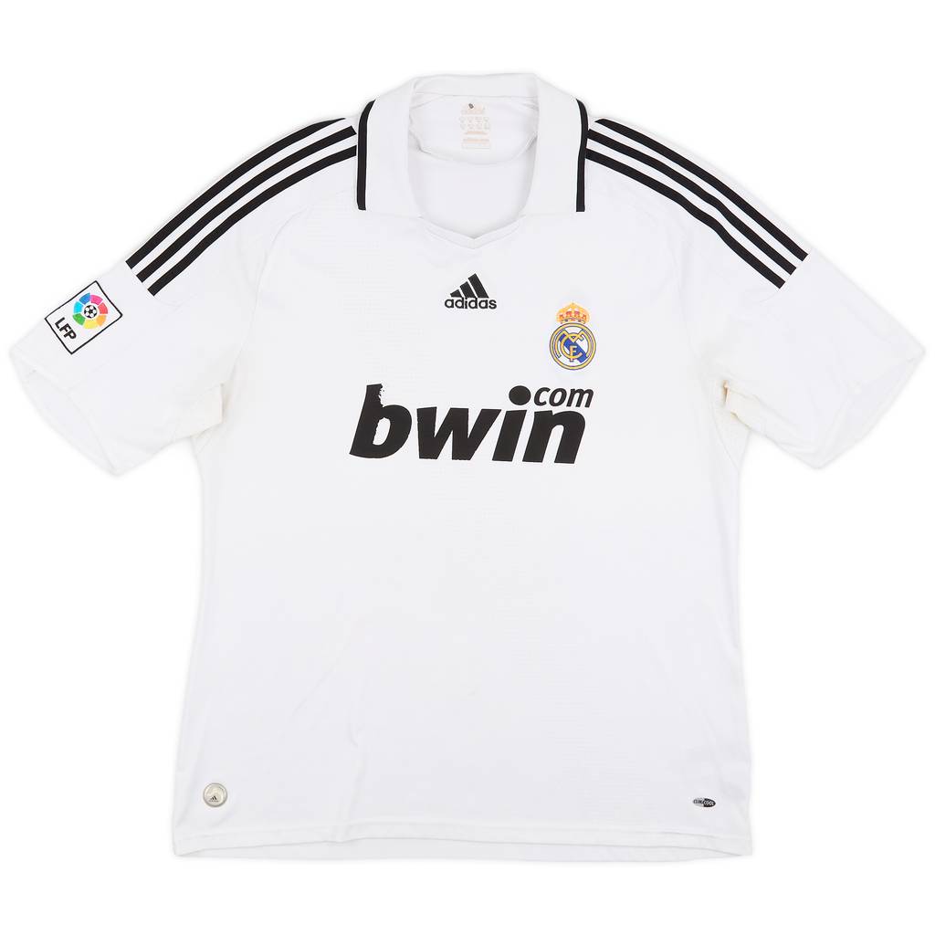 2008-09 Real Madrid Home Shirt - 5/10 - (XL)