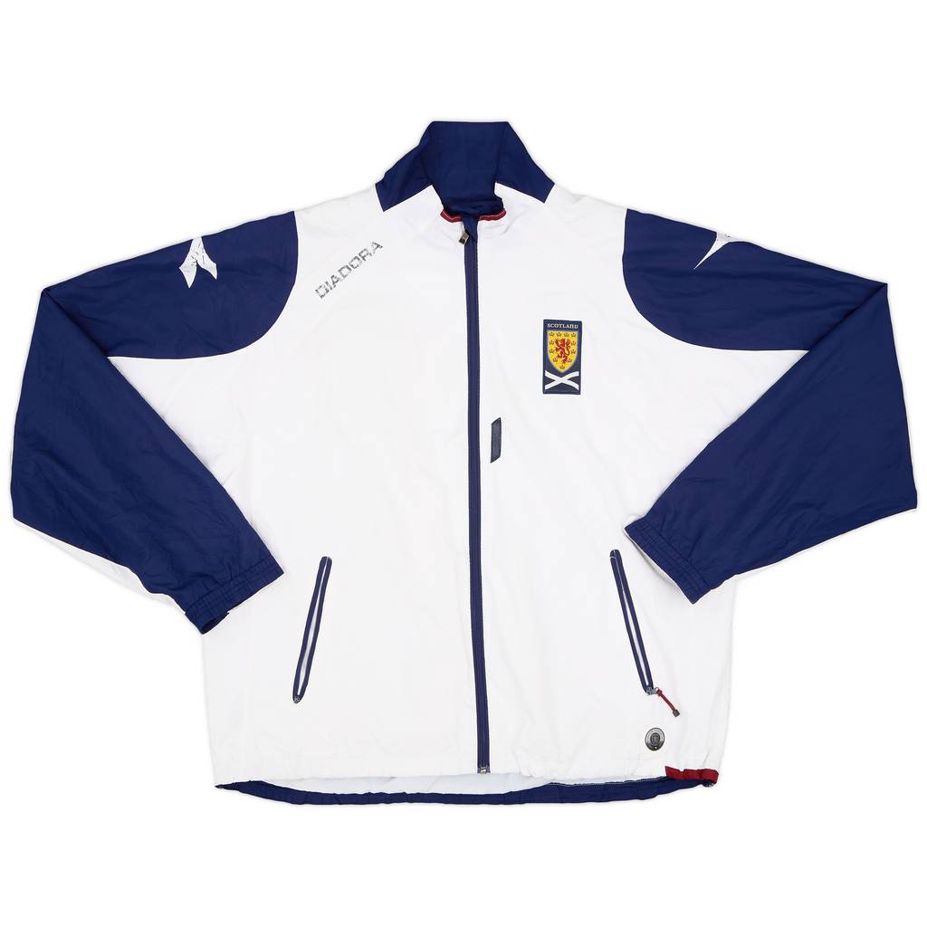 2006-07 Scotland Diadora Rain Jacket - 4/10 - (XL)