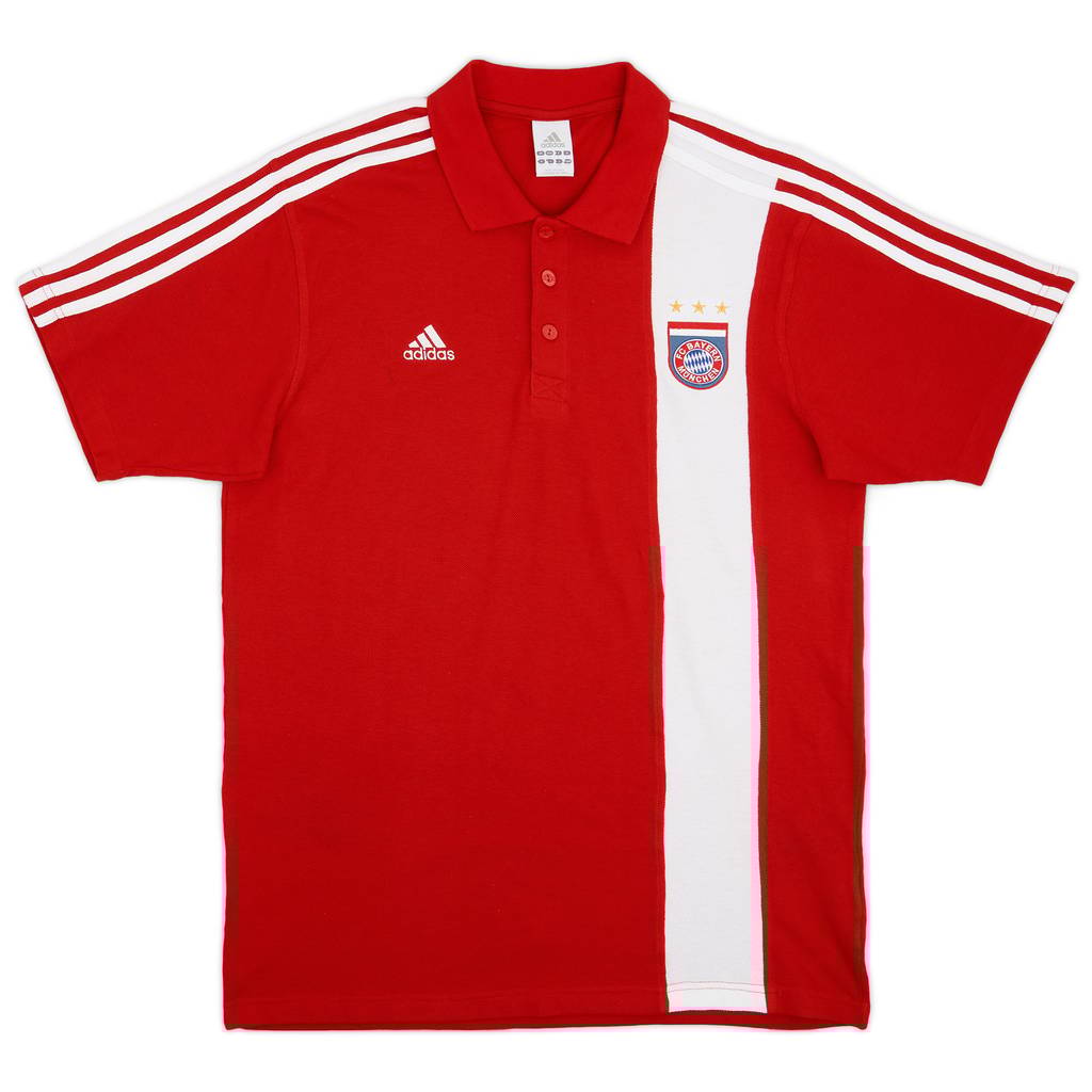 2005-06 Bayern Munich adidas Polo Shirt - 9/10 - (L)