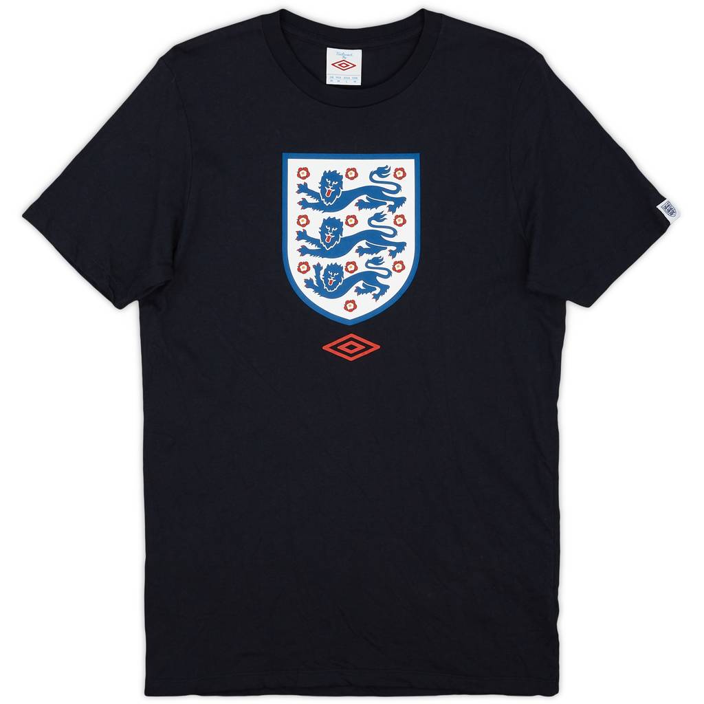 2011-12 England Umbro Graphic Tee - 8/10 - (M)
