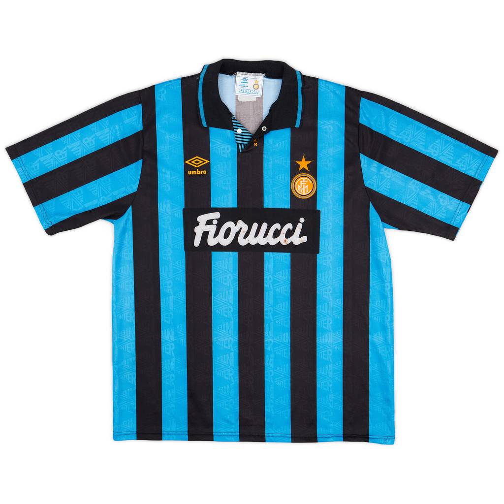 1992-94 Inter Milan Home Shirt - 6/10 - (XL)