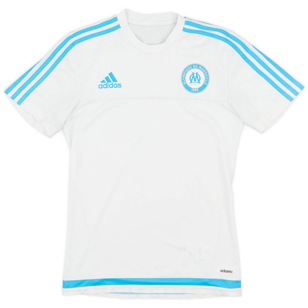 2015-16 Olympique Marseille adidas Training Shirt - 7/10 - (S)