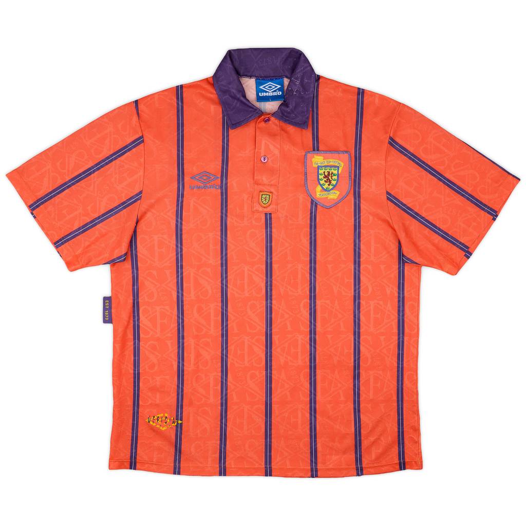 1993-95 Scotland Away Shirt - 7/10 - (L)
