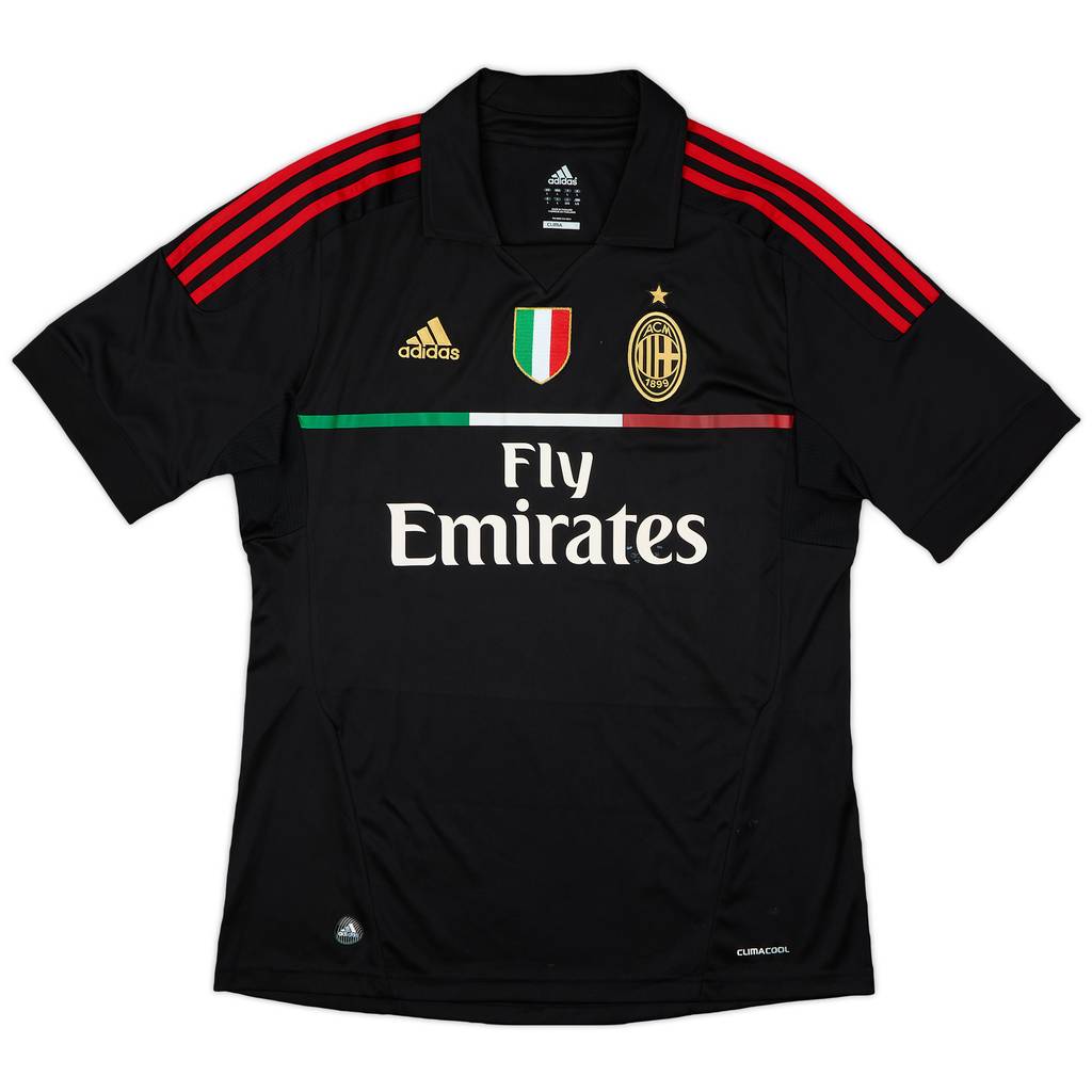 2011-12 AC Milan Third Shirt - 7/10 - (L)