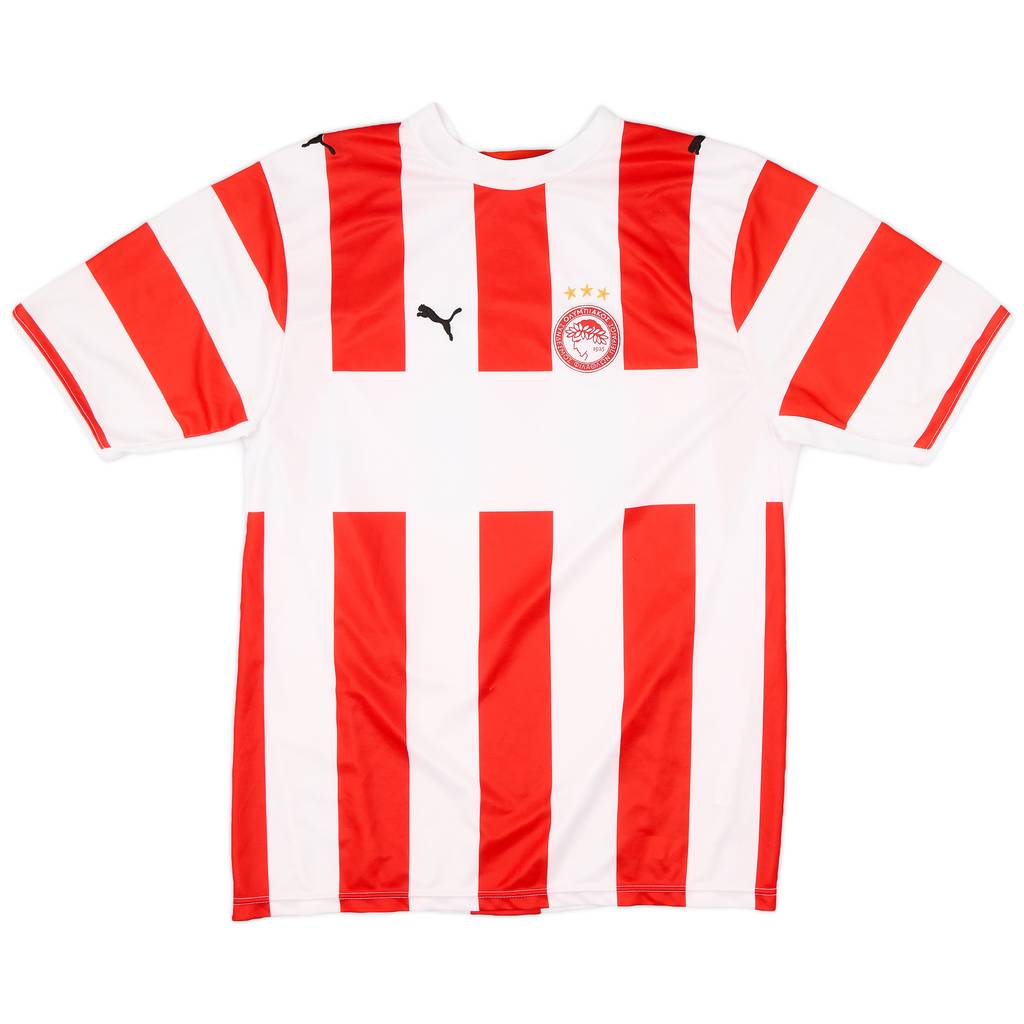 2006-07 Olympiakos Home Shirt - 8/10 - (M)