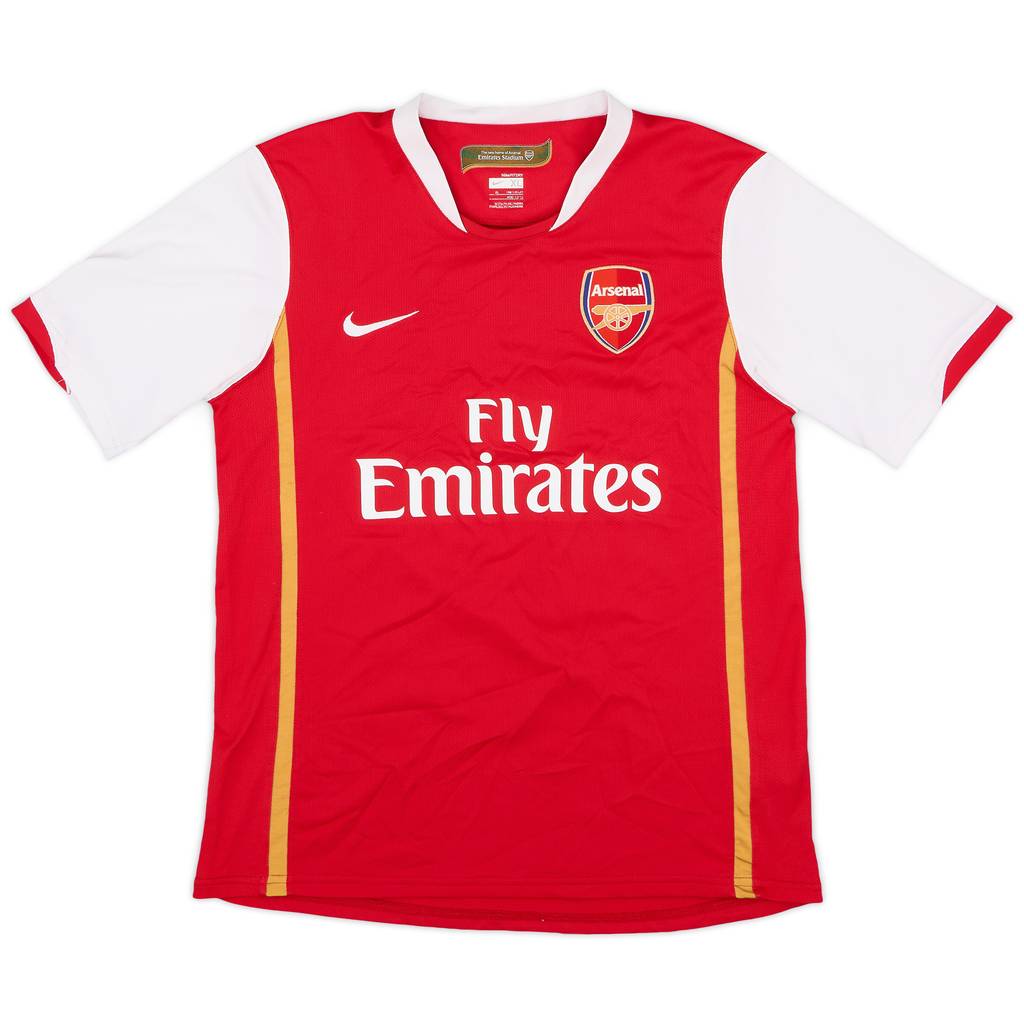 2006-08 Arsenal Home Shirt - 9/10 - (XL.Boys)