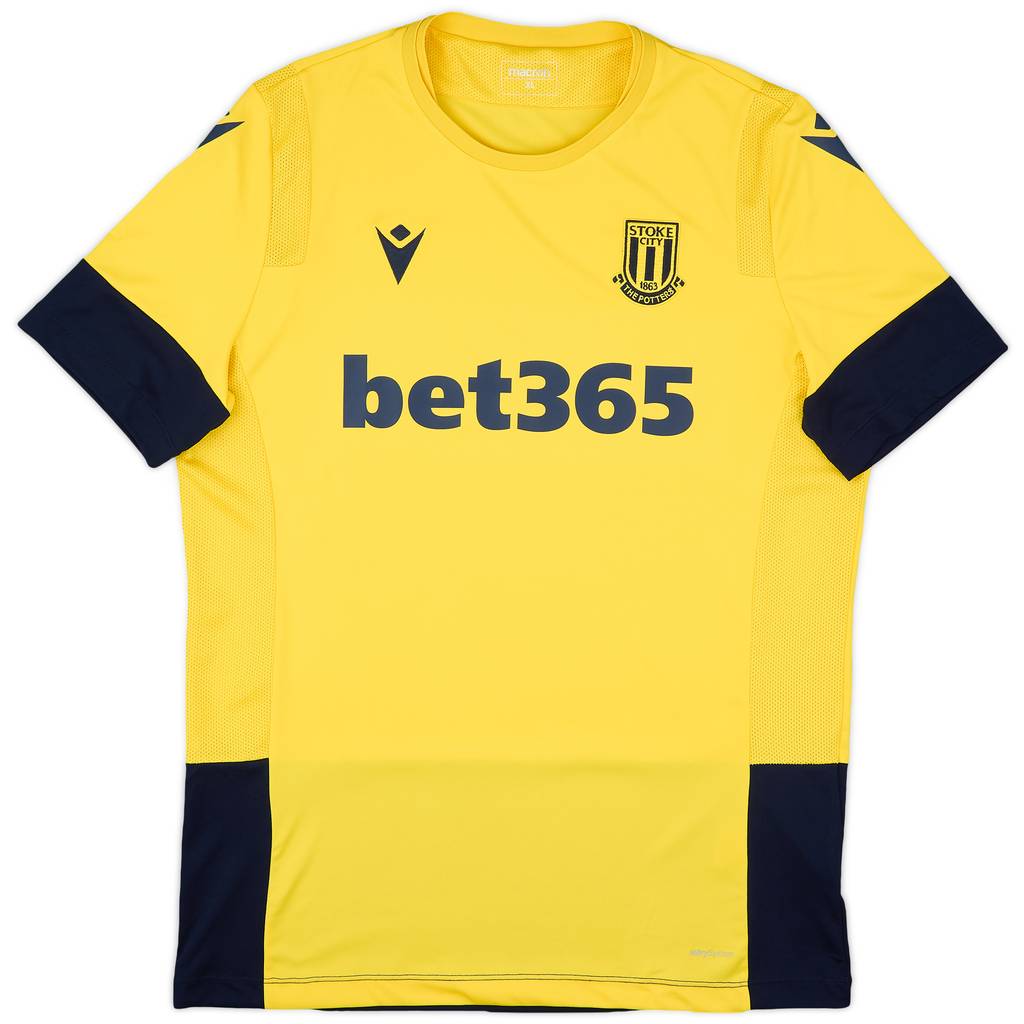 2020-21 Stoke City Macron Training Shirt - 10/10 - (XL)