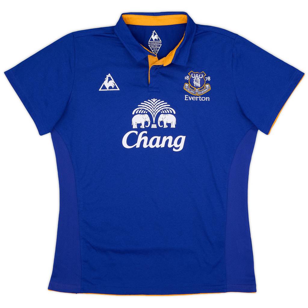 2011-12 Everton Home Shirt - 9/10 - (Women's L)