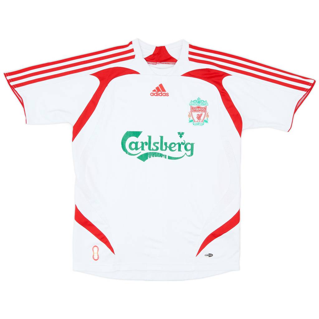 2007-08 Liverpool Away Shirt - 6/10 - (XL.Boys)