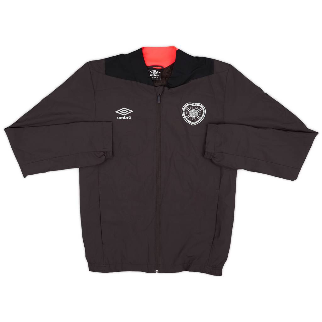 2018-19 Hearts Umbro Track Jacket - 9/10 - (S)