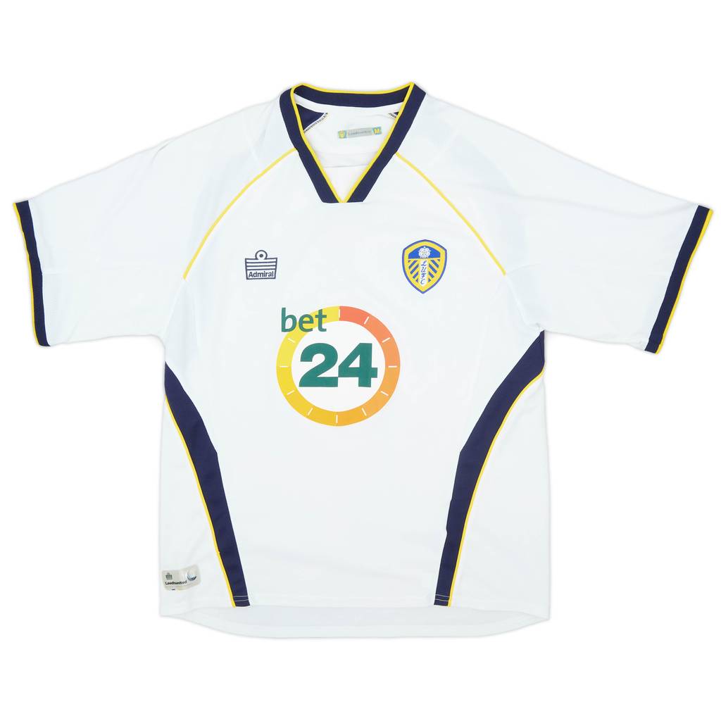 2006-07 Leeds United Home Shirt - 8/10 - (M)