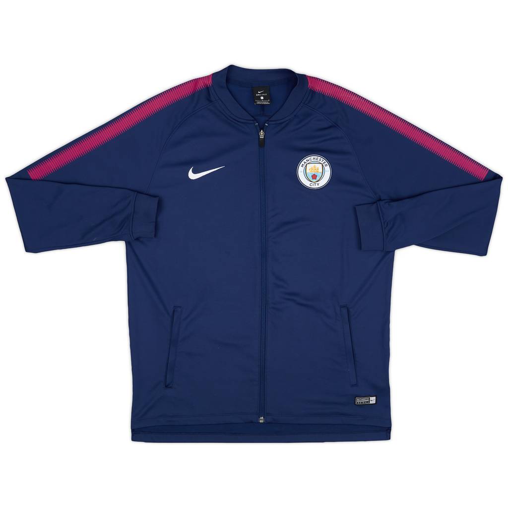 2017-18 Manchester City Nike Track Jacket - 9/10 - (L)