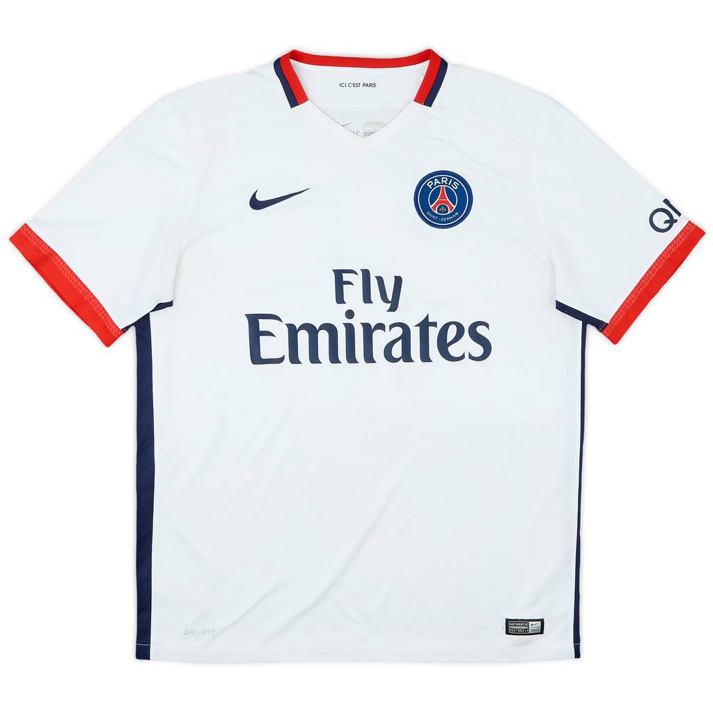 2015-16 Paris Saint-Germain Away Shirt - 5/10 - (L)