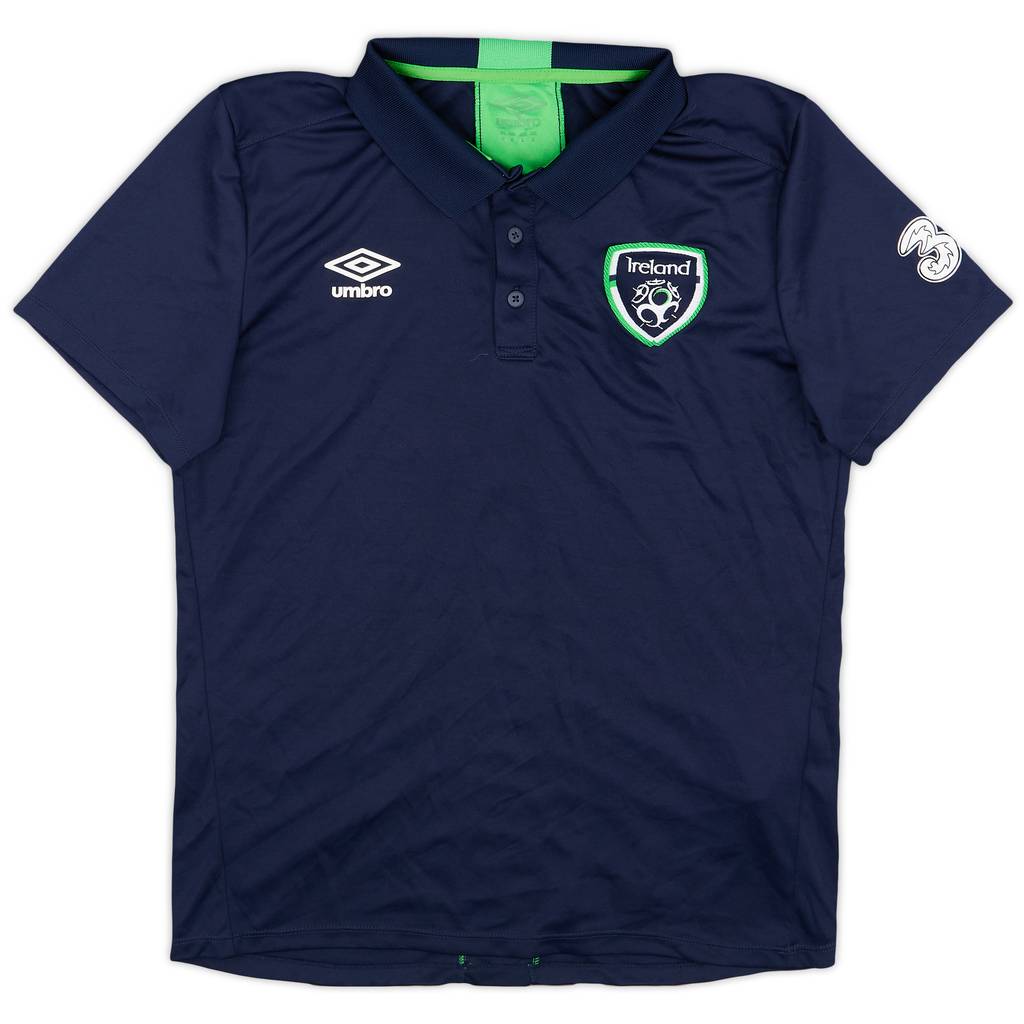 2014-15 Ireland Umbro Polo Shirt - 8/10 - (M)