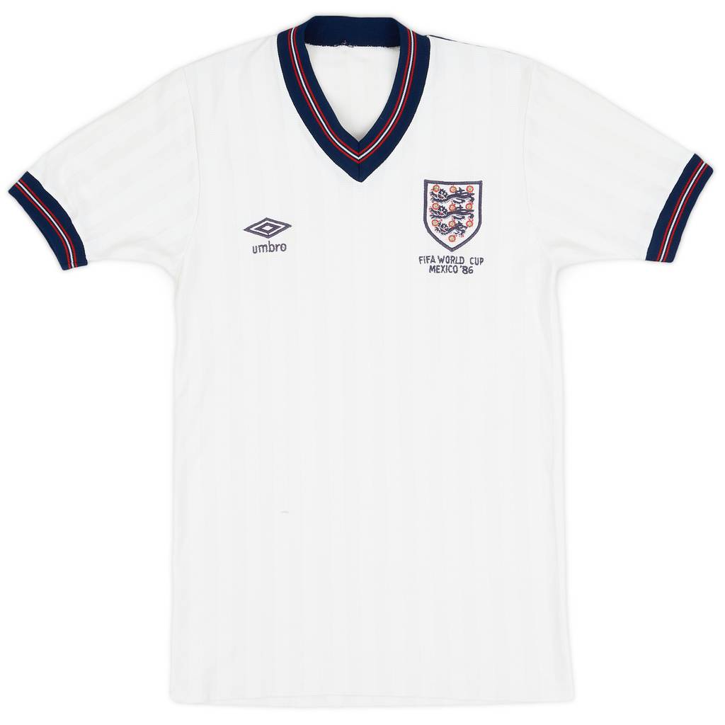 1986 England Home Shirt - 8/10 - (S)