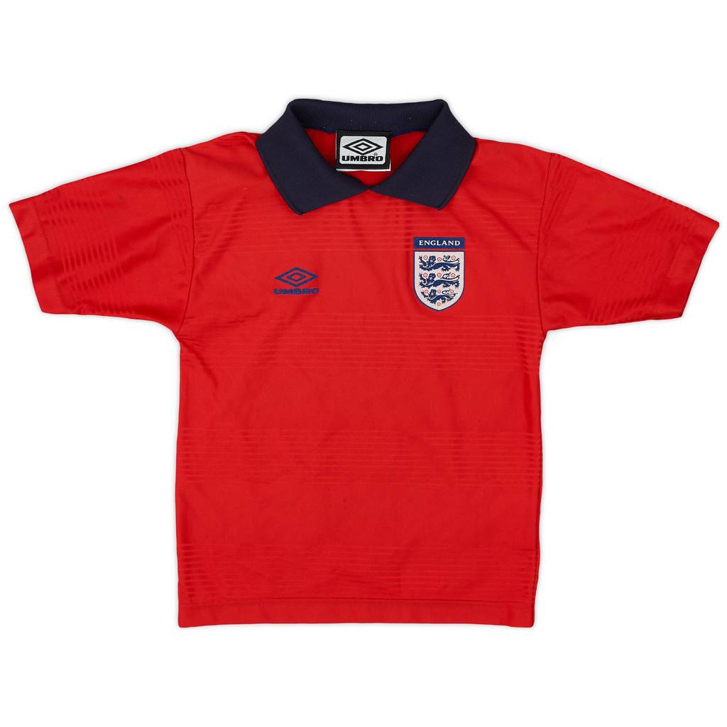 1999-01 England Away Shirt - 8/10 - (4-5 Years)