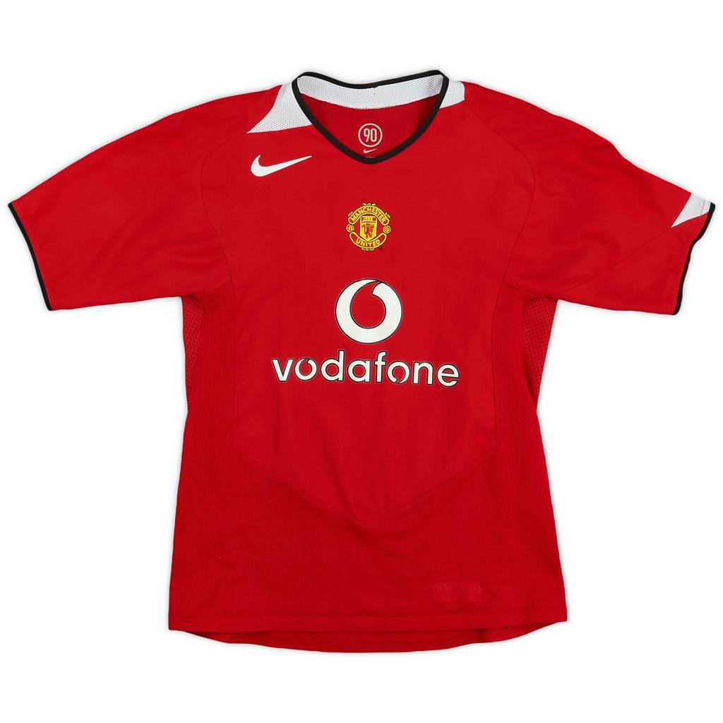 2004-06 Manchester United Home Shirt - 7/10 - (L.Boys)