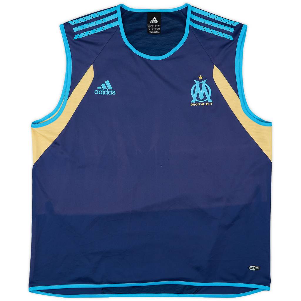 2005-06 Olympique Marseille adidas Training Vest - 6/10 - (XXL)