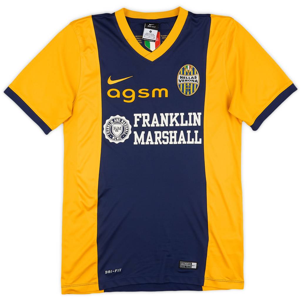 2014-15 Hellas Verona Home Shirt - 8/10 - (S)
