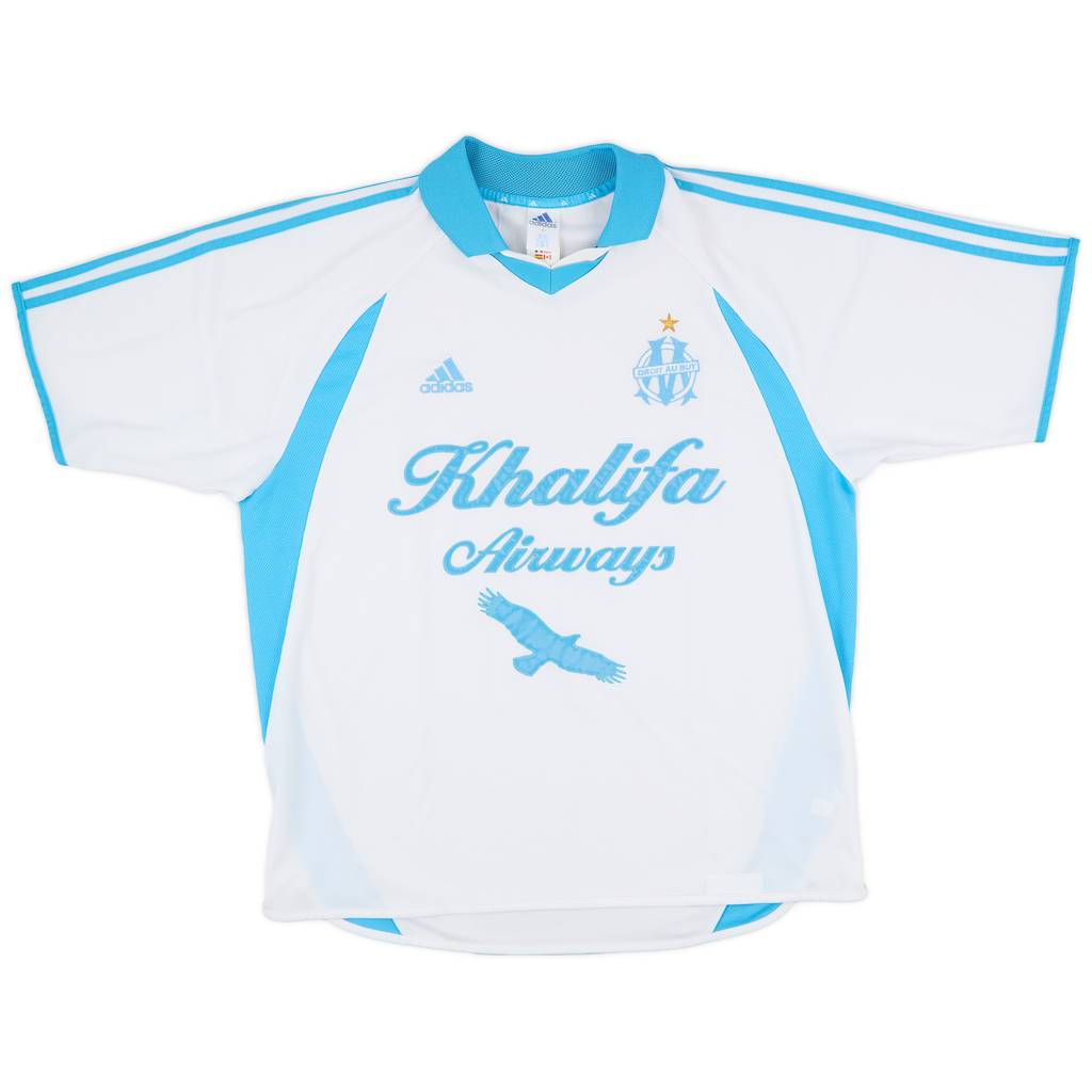 2001-02 Olympique Marseille Home Shirt - 5/10 - (XL)