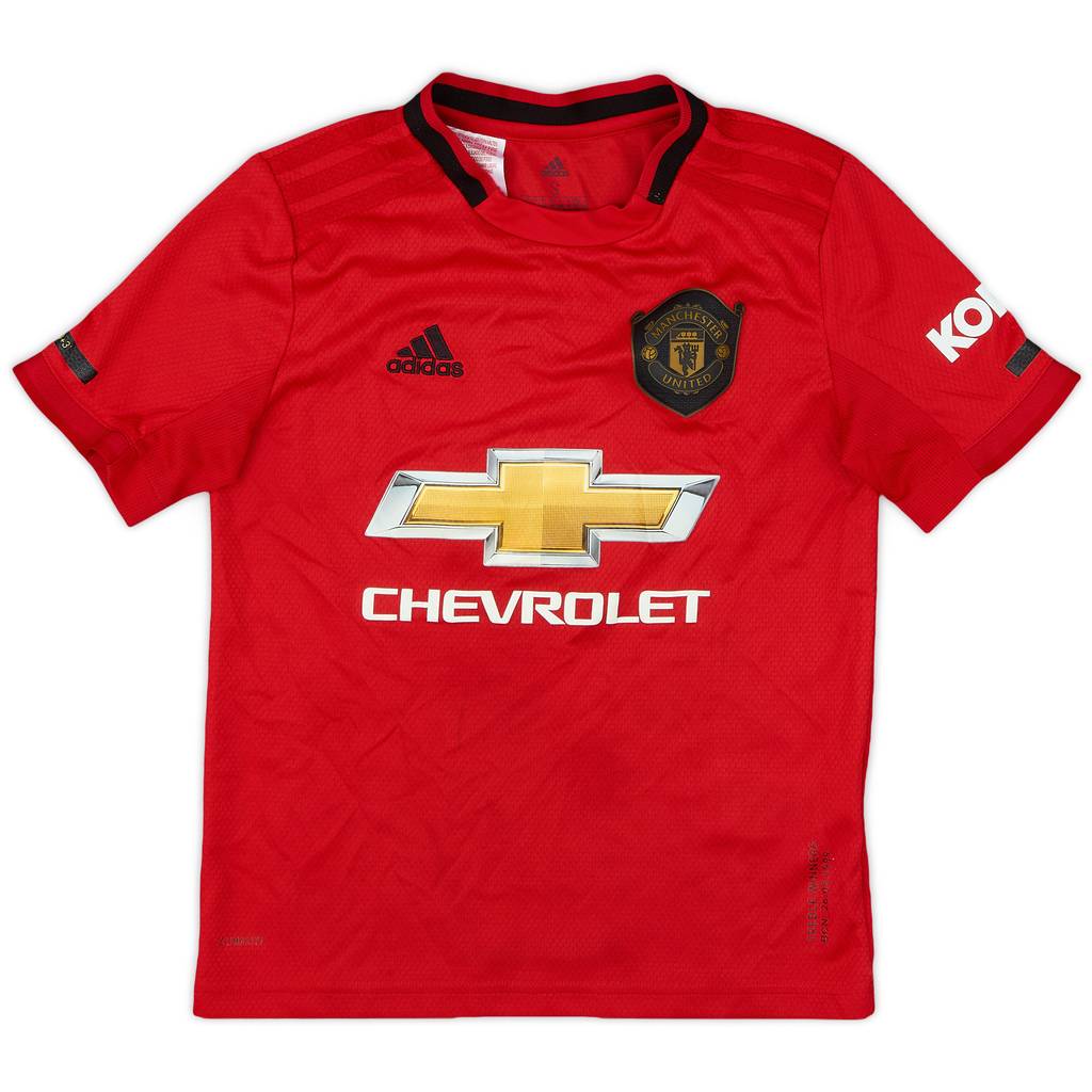 2019-20 Manchester United Home Shirt - 7/10 - (S.Boys)