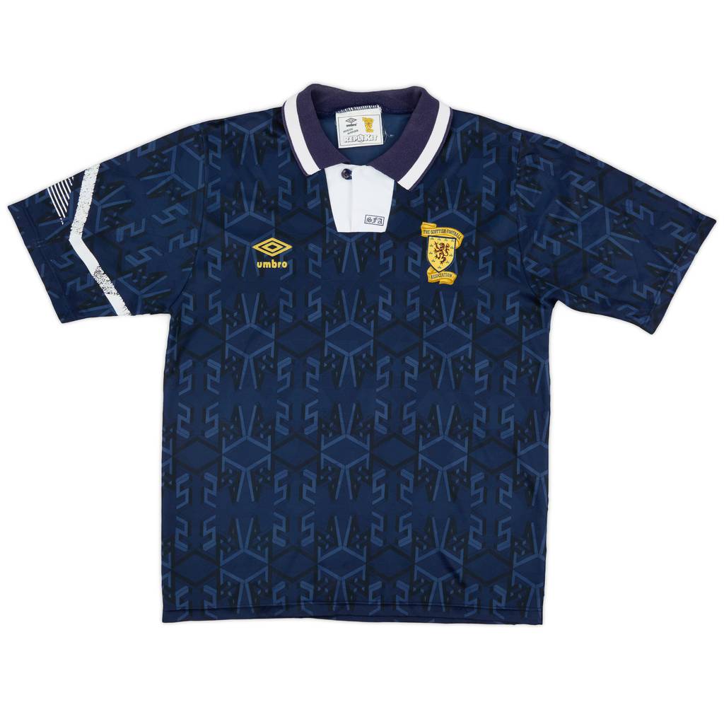 1991-94 Scotland Home Shirt - 8/10 - (S)