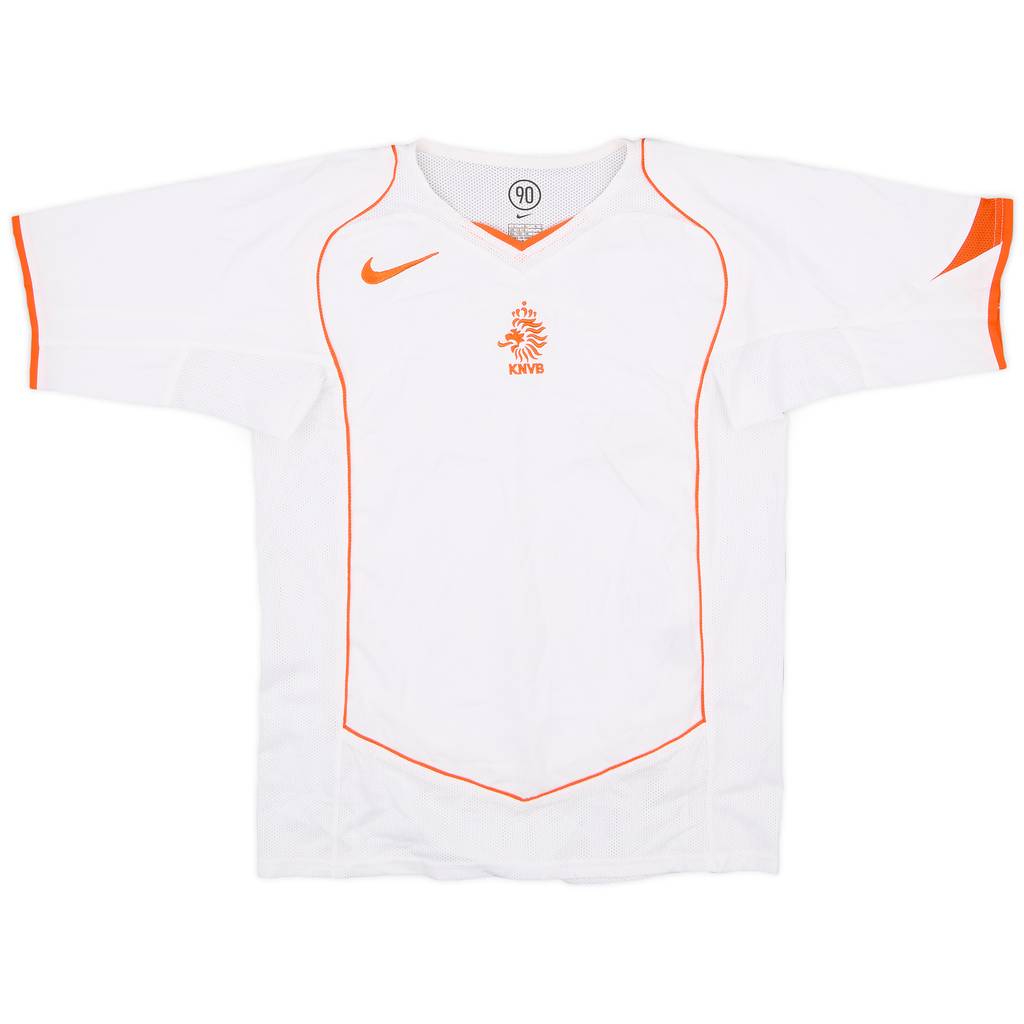 2004-06 Netherlands Away Shirt - 9/10 - (L.Boys)