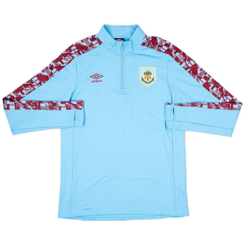 2020-21 Burnley Umbro 1/4 Zip Drill Top - 8/10 - (M)