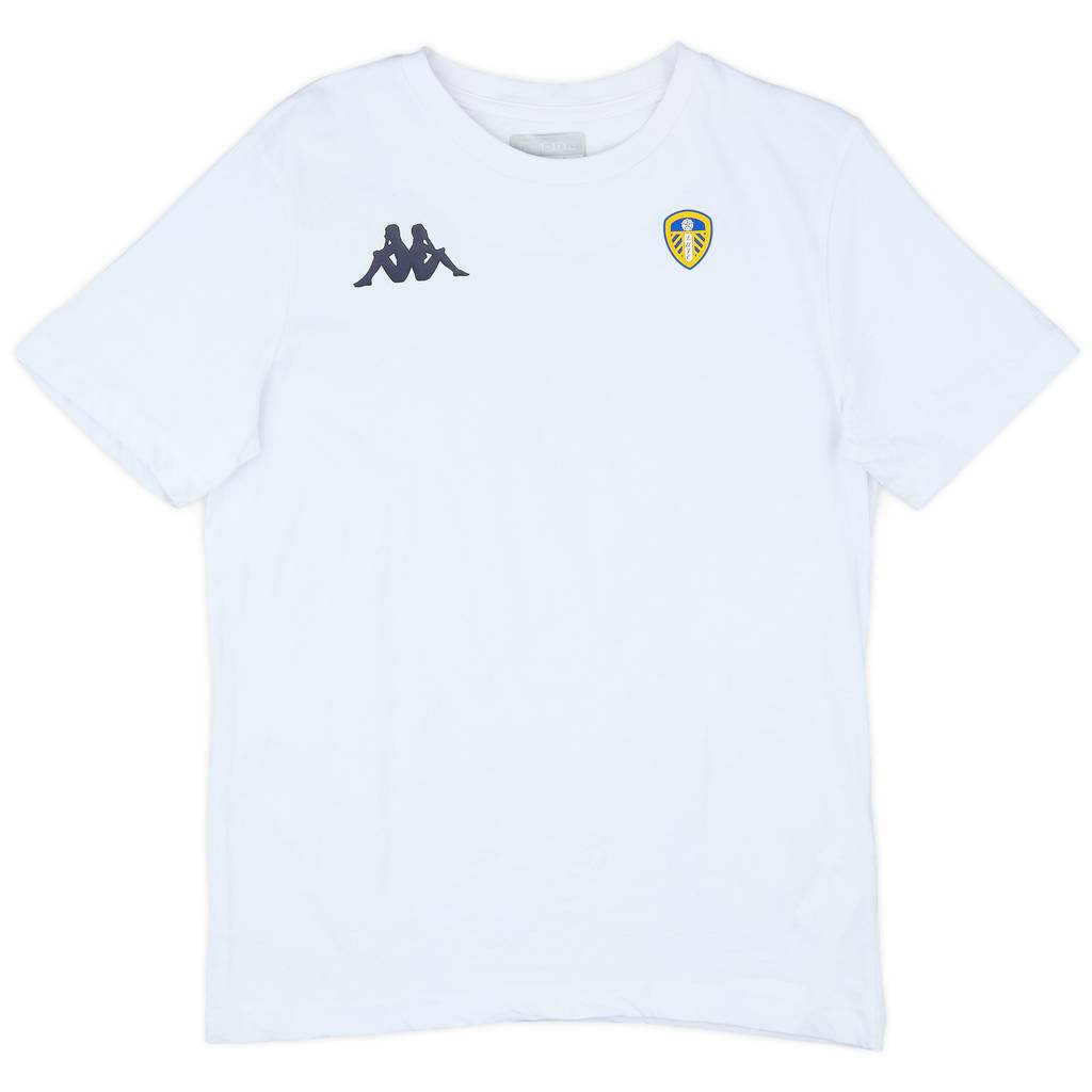 2019-20 Leeds United Kappa Cotton Tee - 9/10 - (XS)
