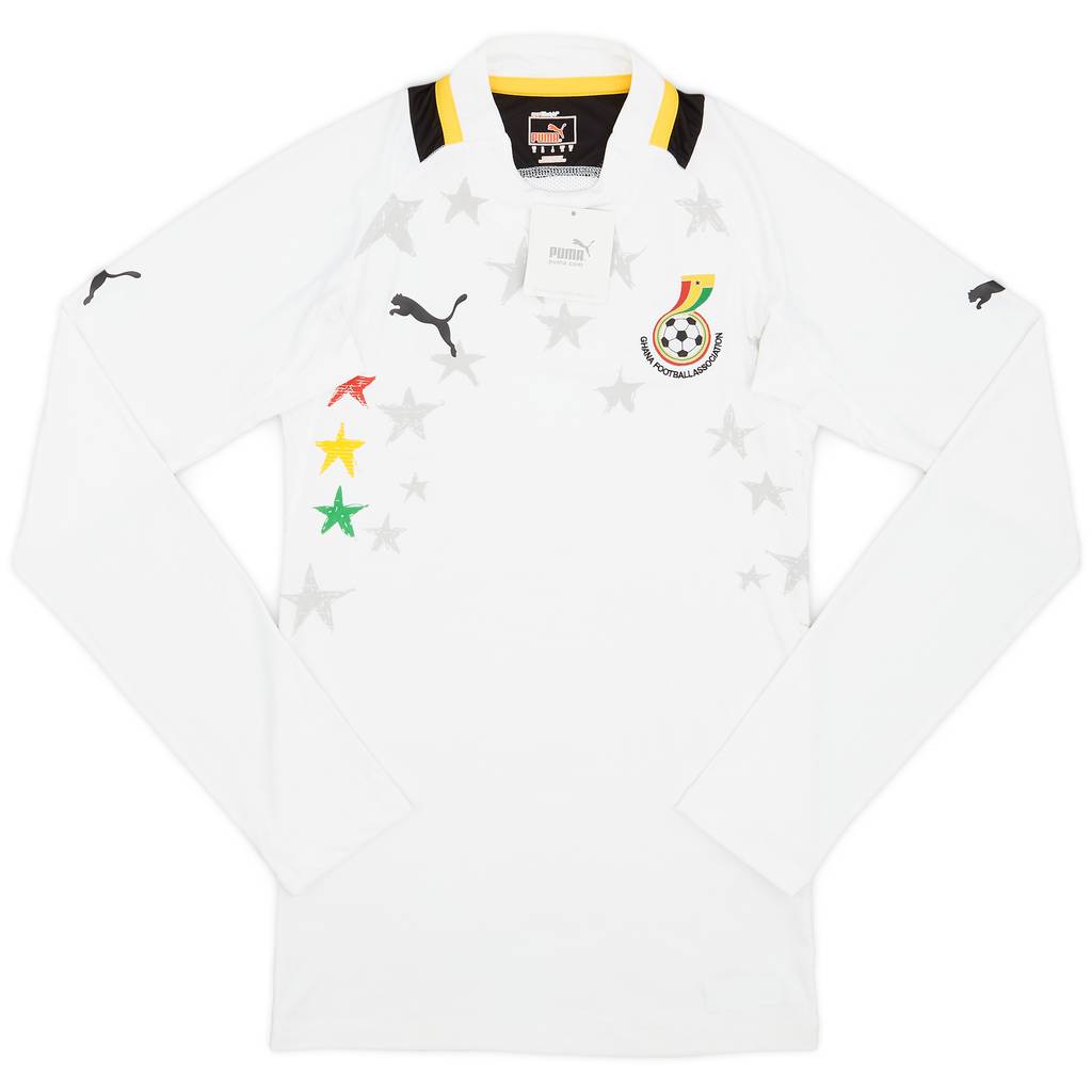 2012-13 Ghana Player Issue Home L/S Shirt (M)