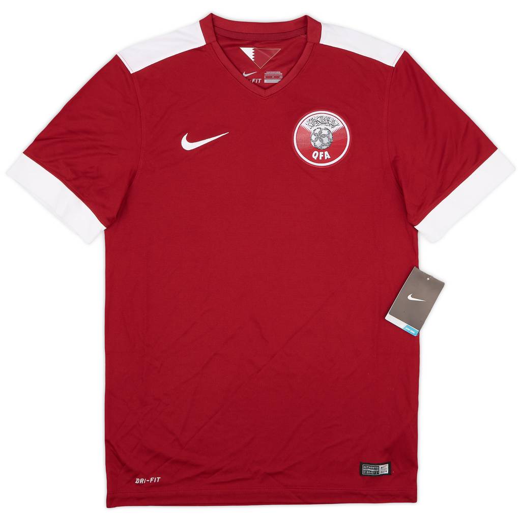 2014-15 Qatar Home Shirt (S)