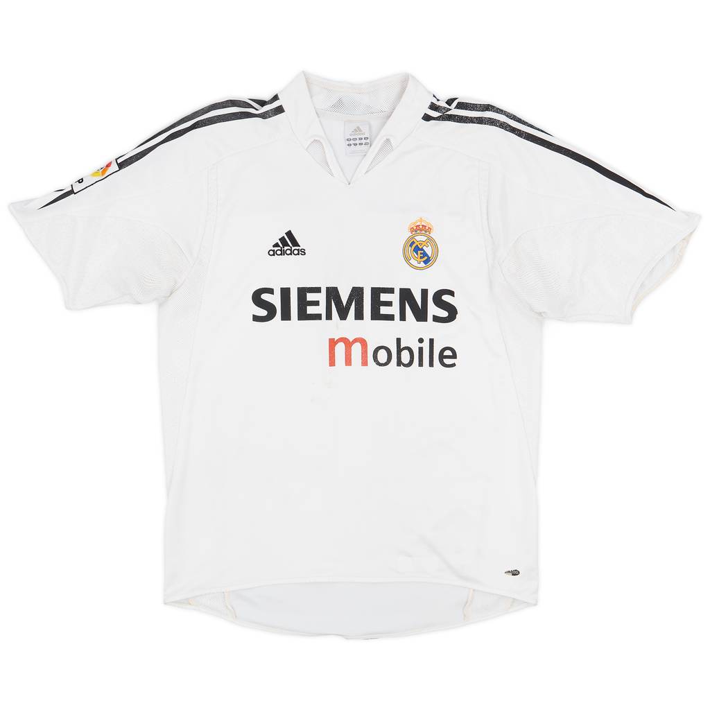 2004-05 Real Madrid Home Shirt - 5/10 - (M)