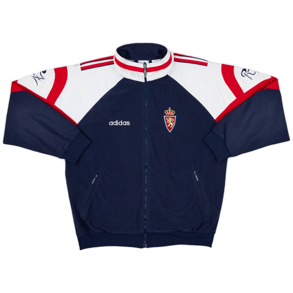 1997-98 Real Zaragoza adidas Track Jacket - 8/10 - (M/L)