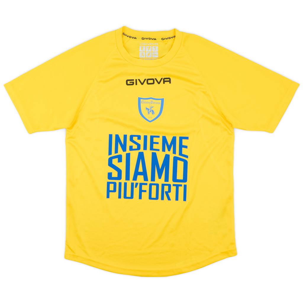 2017-18 Chievo Verona Givova Training Shirt - 9/10 - (S)