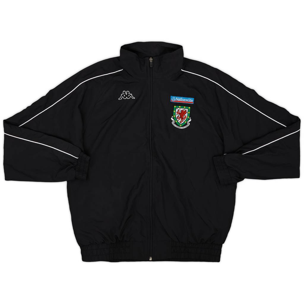 2007-08 Wales Kappa Track Jacket - 8/10 - (S)