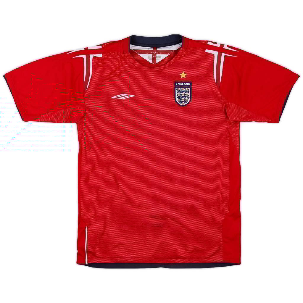 2004-06 England Away Shirt - 6/10 - (XL.Boys)