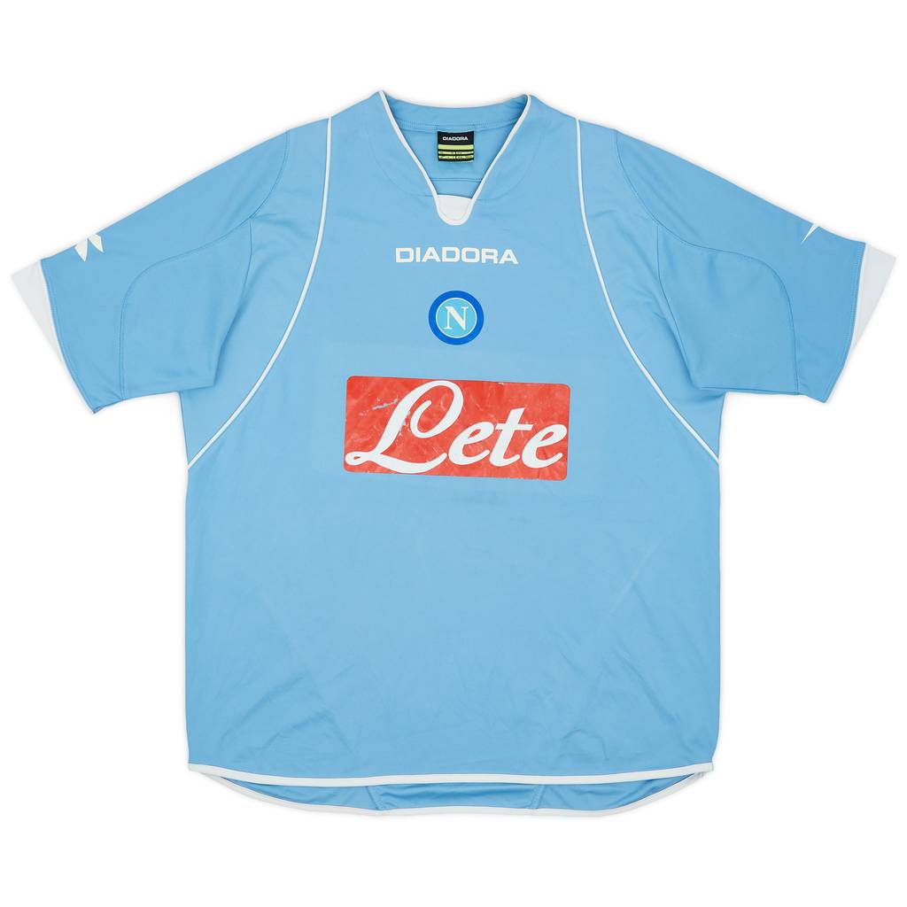 2007-08 Napoli Home Shirt - 5/10 - (L)
