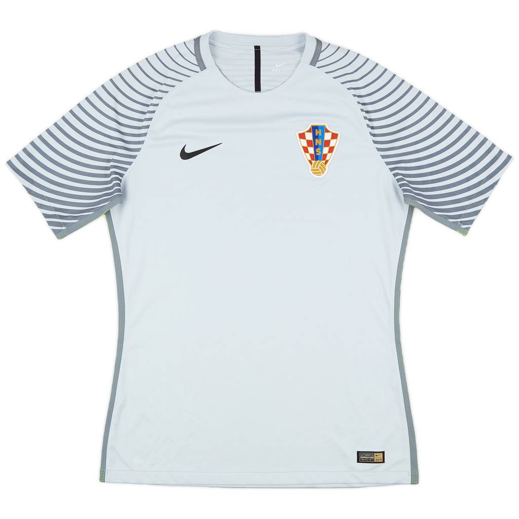 2016-17 Croatia Player Issue GK Shirt - 9/10 - (L)